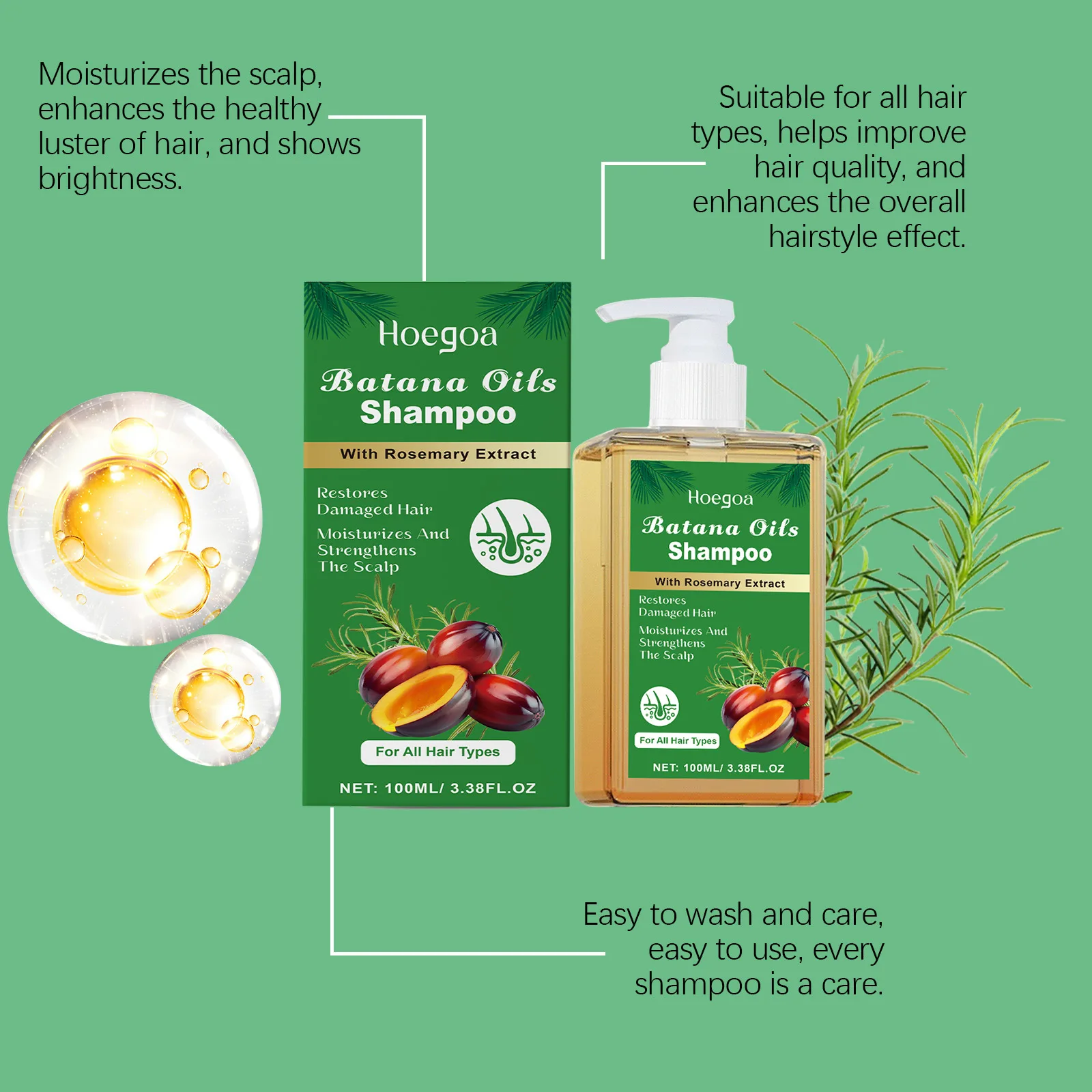 Batana Oil Shampoo Soothing Sc - огляд і ціна Hair Care Natural Products