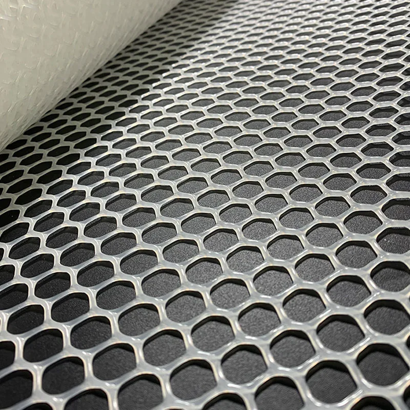 Small Hole Green Balcony Guardrail Farming Fence Isolation HDPE Plastic Mesh Net Garden Grid for Pet Chicken