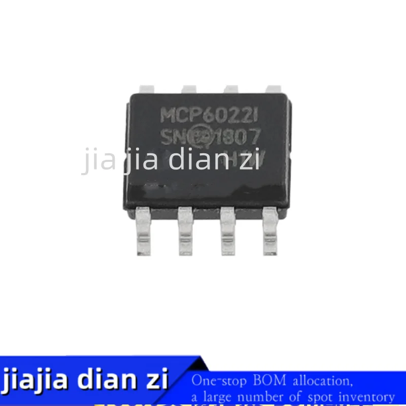 5pcs/lot MCP6022I SN SOP-8 operational amplifier ic chips in stock