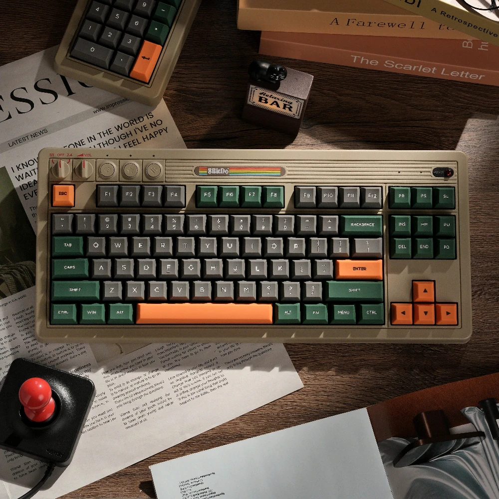 

Retro Senyu Theme Keycap Set 140Keys Silicone Custom Minimalist Keyboard GK2 Profile KeyCap for Mechanical Keyboard Accessory