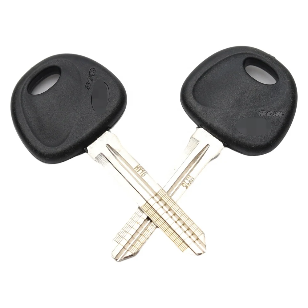 Car blank Key with Graduation Scale Lineation Flat Milling Shear Gear for Hyundai Kia Scale Key Shear Gear Blank key HY15