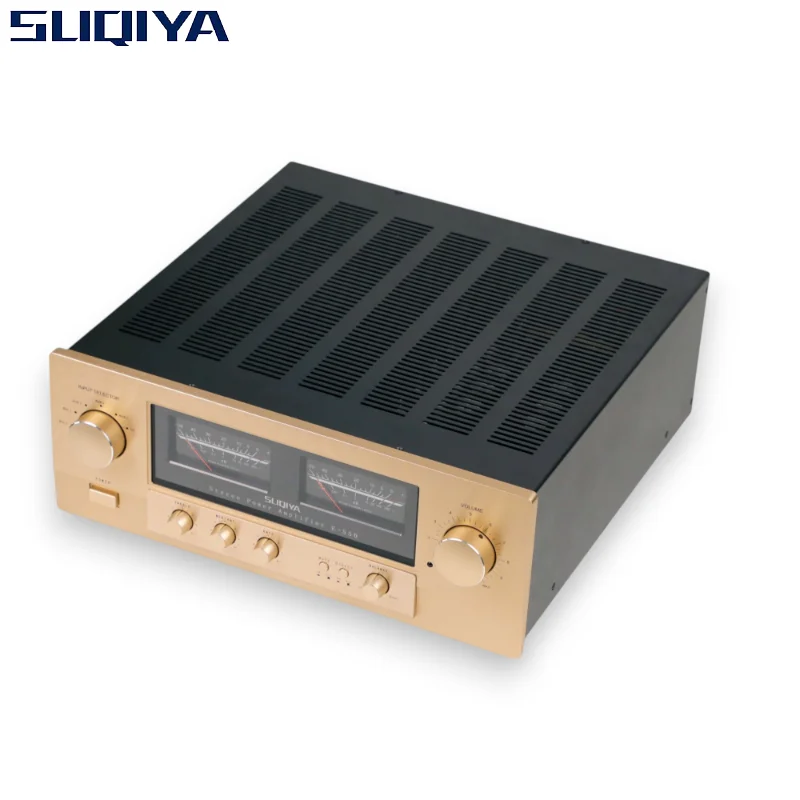 Pré-amplificador SUQIYA-Referência Accuphase C3850 + E550 Classe de alta potência A e B Amplificador de combinação de pontes totalmente balanceadas