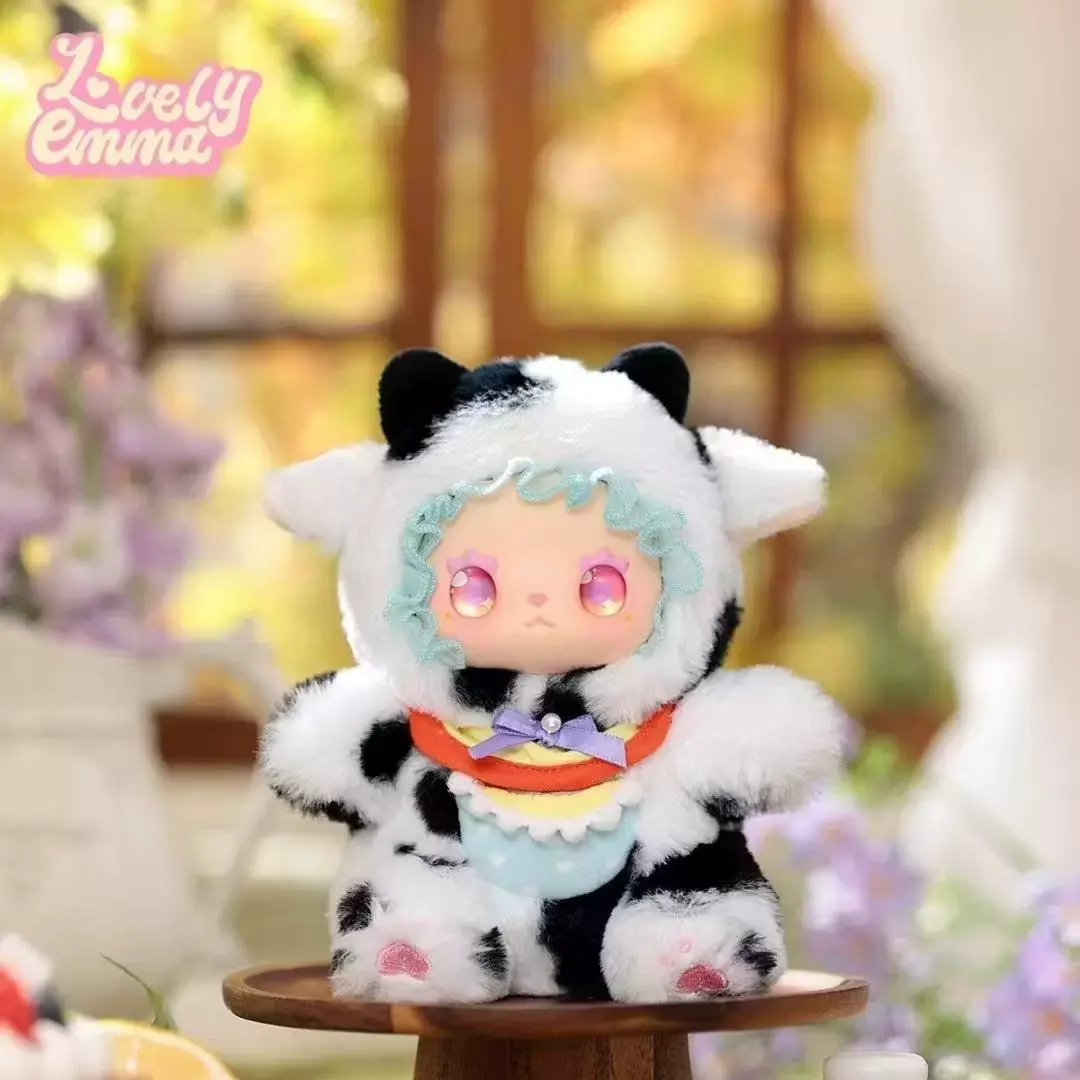 ของแท้ Emma Pocket Zoo Series Trend Plush กล่องตาบอดกระเป๋าเป้สะพายหลังจี้ของเล่นเด็กของขวัญวันเกิด