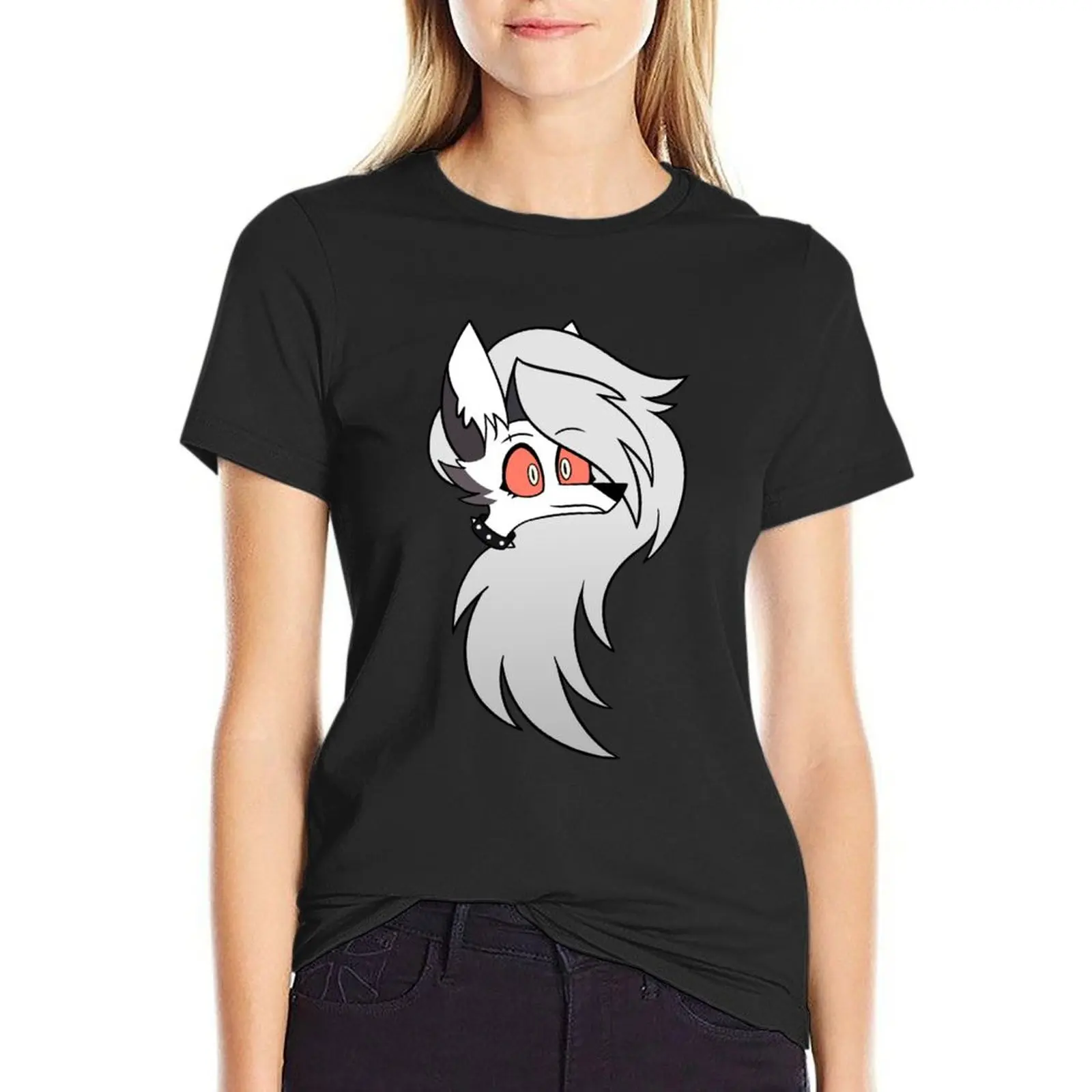 

Loona T-Shirt lady clothes hippie clothes Short sleeve tee quick-drying cotton t shirts Women