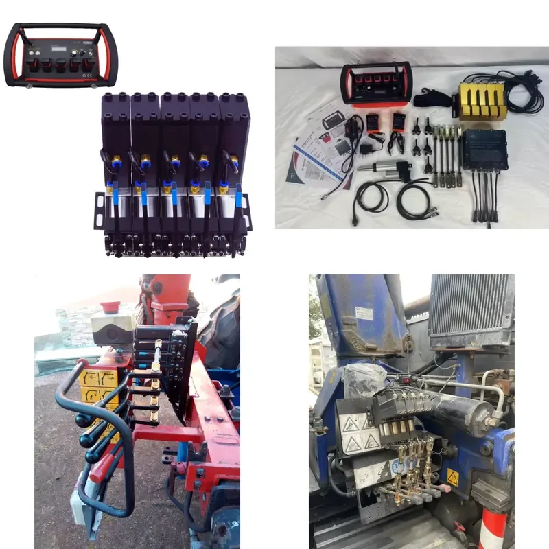 2026 Hot Sale 5 Functions 12-24V Hydraulic Valve Joystick for Construction Machinery Hoisting and Carrying Remote Control