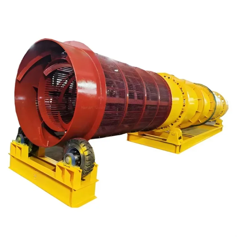 Energy-saving Pebble Barrel Type Stone Washing Machine Small Rotary Drum Screen Aggregate Stone Washing Machine