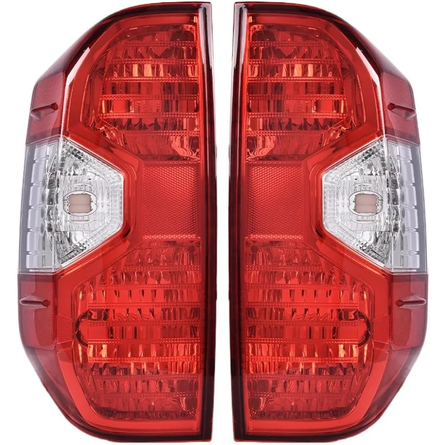 

Tail Lights Compatible with Tundra Pickup 20142021 Drive Passenger Side Red Lens Rear Light Lamp Assembly for Enhanced Visibil