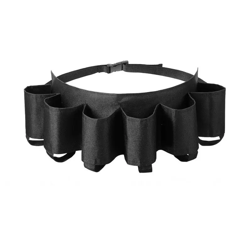 

ABGH-Beer Belt Portable Soda Bottle Holder Drink Holds 6 Cans Adjustable Beer Waist Support