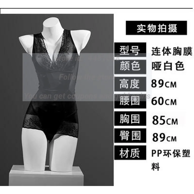 Imagem -06 - Conjuntos Peito Feminino Manequim de Pano para Body Dummy Roupa Interior Loja Modelo Bust Bra Grande Display Rack Estilos C697