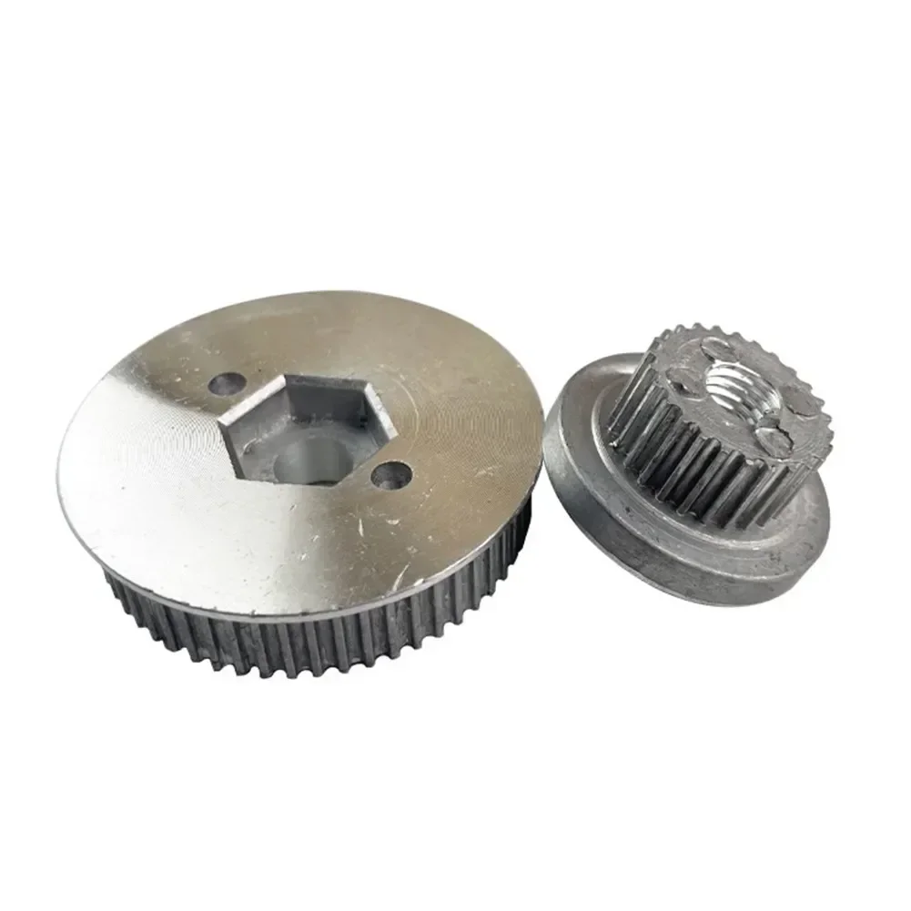 

Planer Cutter Head Pulley Cutter Pulley Tools Outer Threaded Silver Tone 58 X 15mm/ 2.3" X 0.6" Belt Sander For Makita 9403