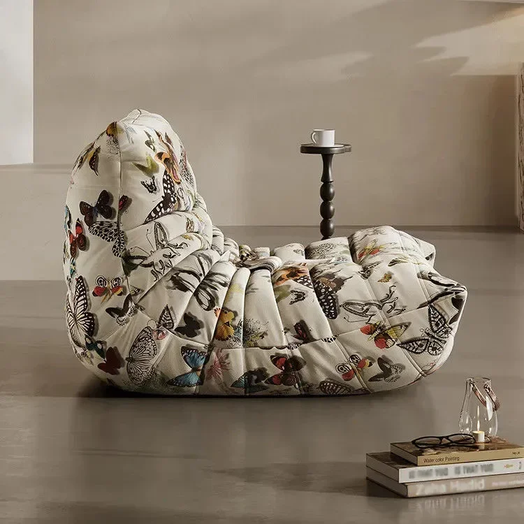

Caterpillar Single Sofa, Lazy Couch Tatami, Living Room Bedroom, Lovely Leisure Chair, Reading Nordic Balcony
