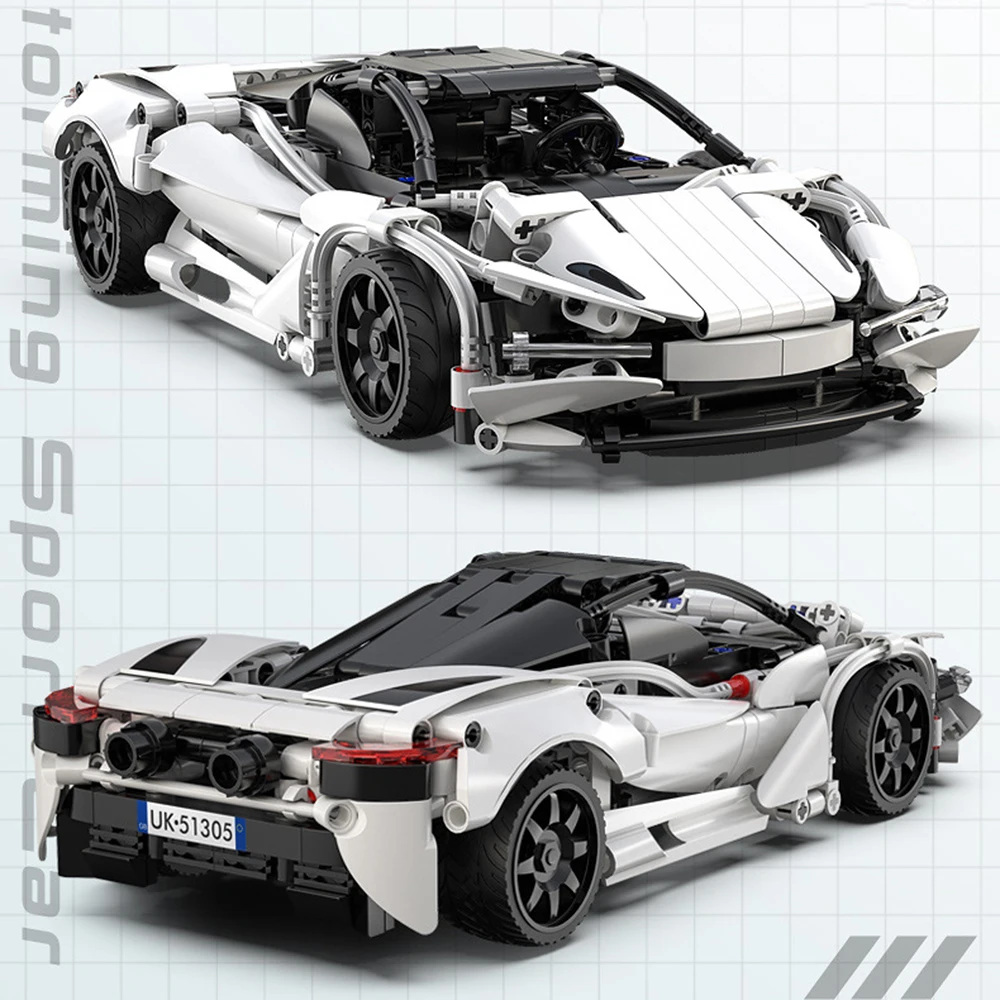 

Технический суперспортивный автомобиль в масштабе 1:14, Lamborg Huracan Evo, 2,4 ГГц, строительный блок с дистанционным управлением, суперкар, радиоуправляемый автомобиль, игрушки для детей