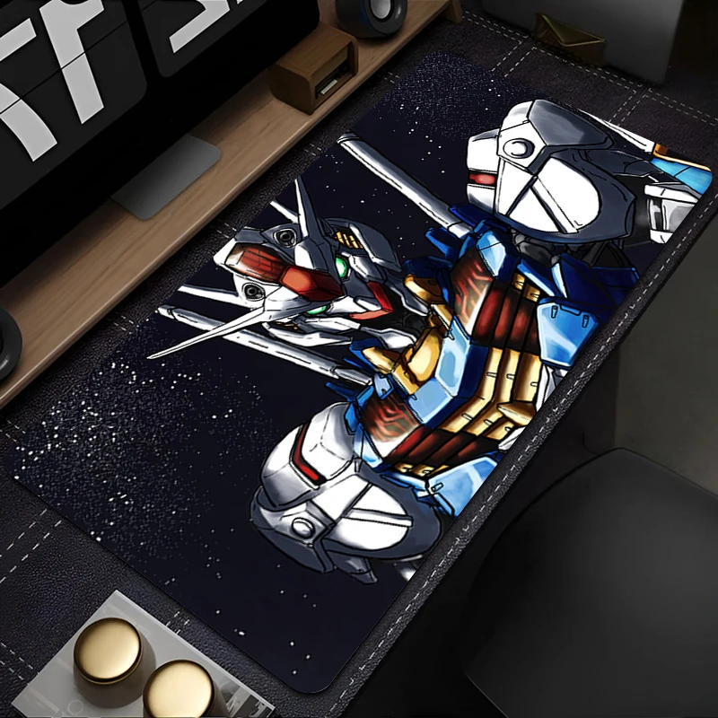 

Mousepad Mechanical Warrior Gundam Aerial Gaming Mouse Pad Rubber Desk Mat Xxl Keyboard Pad Desk Mouse Mat Non Slip Extended Pad
