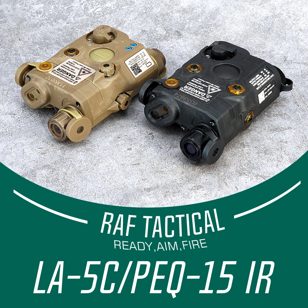 

SPECRECISION 2023New Tactical LA-5C/PEQ IR Device UHP Ultra High Power IR illuminator Laser Scope Black/TAN Color