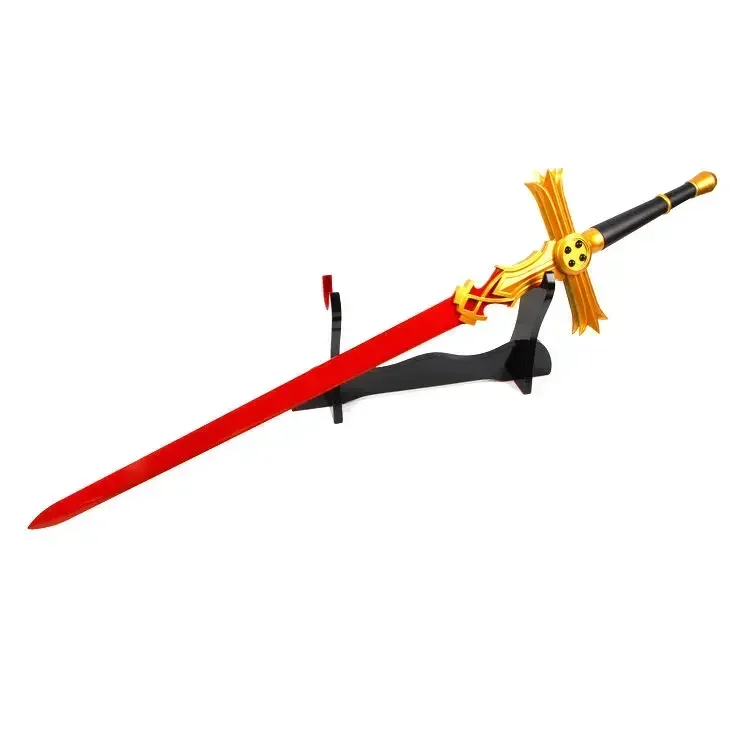 [Funny] 115cm Cosplay Seraph of The End Mikaela Hyakuya Sword Weapon model Wooden Sword Anime Cosplay Costume party toy gift