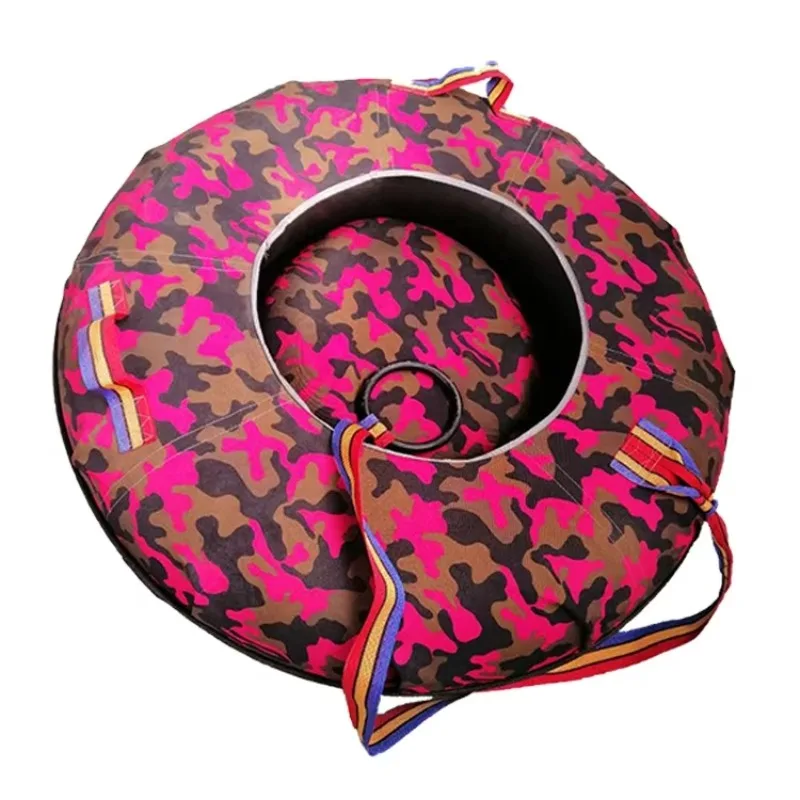 2027  Round Inflatable Snow Sled Sledge Slide Tubes for Kids and Adults