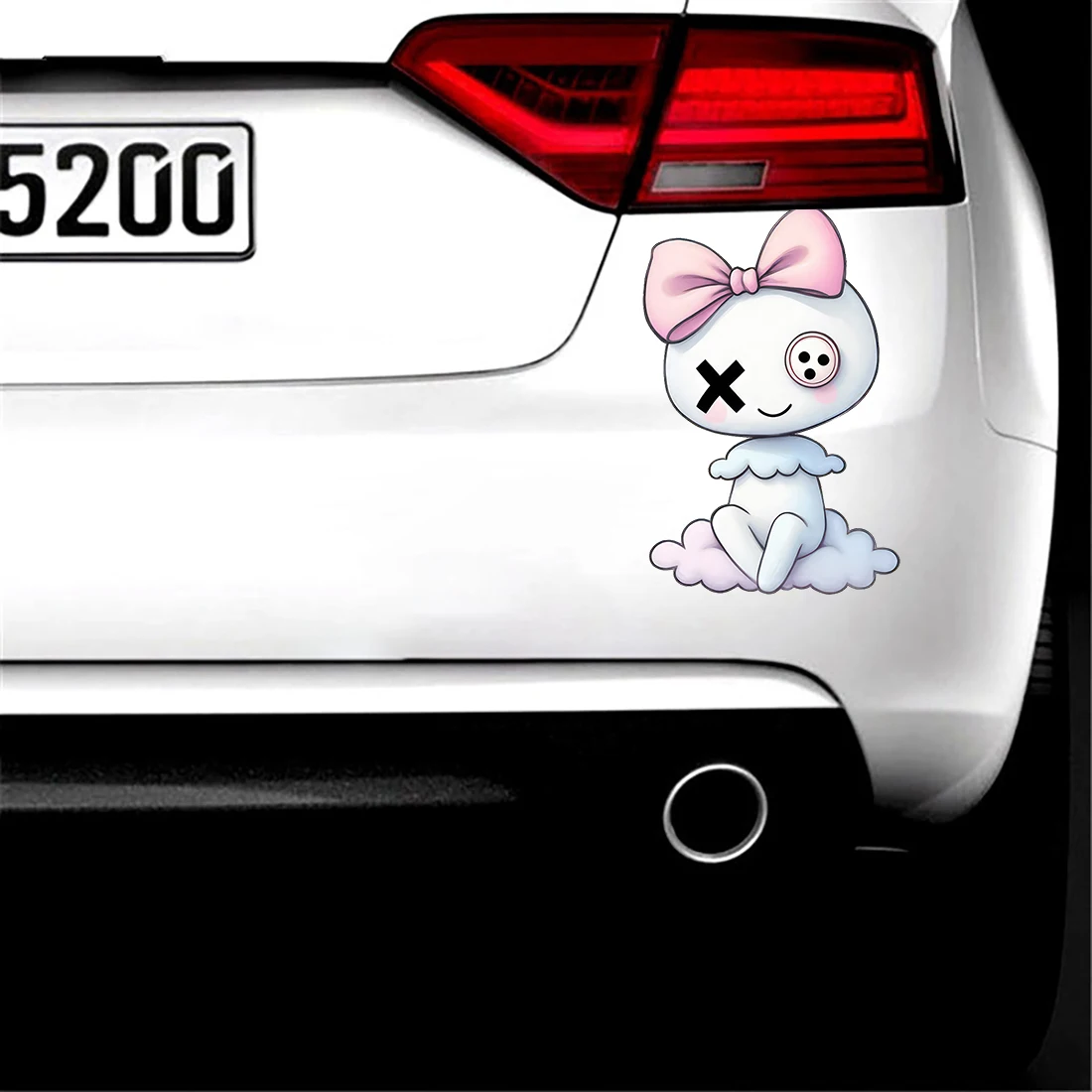 Three Ratels CD202 Fantasy Button Doll Cartoon Wall Stickers for Home Decoration Computer decals Car Stickers