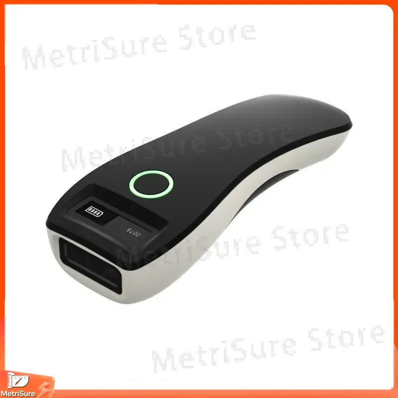 1D 2D Wireless Mobile Barcode Scanner 2.4GHz Portable Handheld USB COM Compatible for Warehouse Inventory Retail POS Scanning