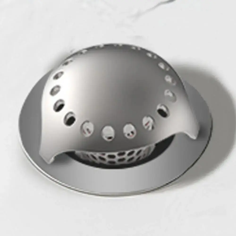 Stainless Steel Stainless Steel Drain Filter Sturdy Construction Blocks Smells Hair Catcher Traps Dirt Anti Odor