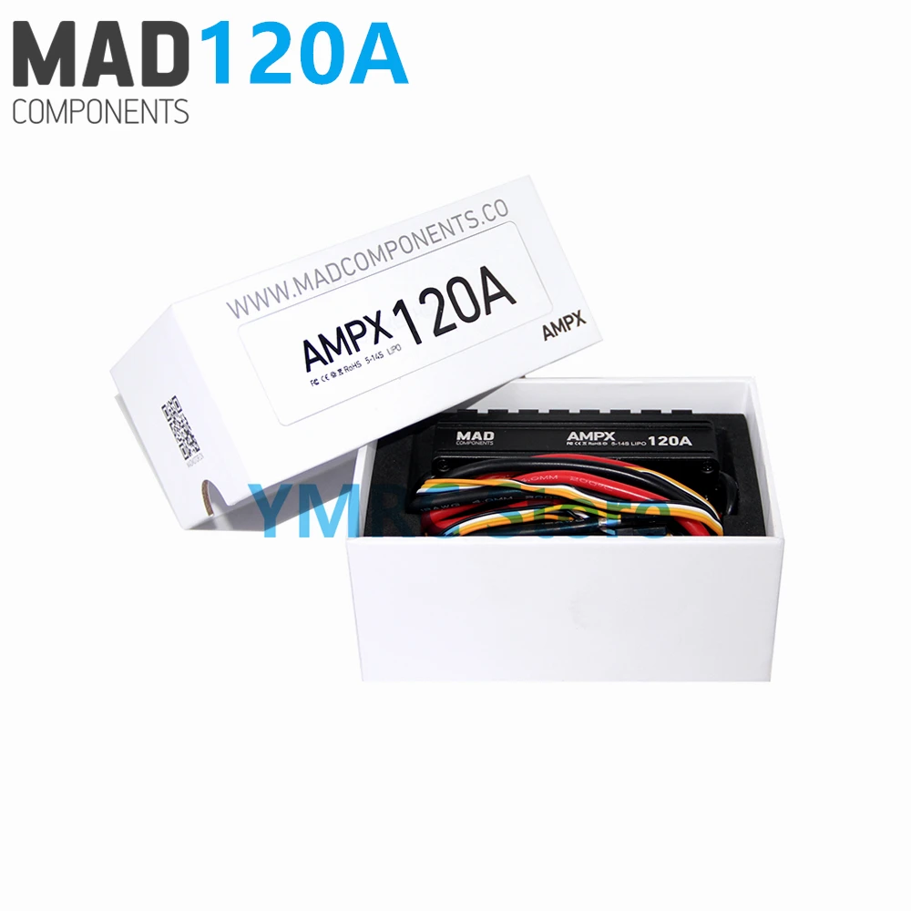 MAD AMPX 40A 60A 80A 120A 200A 5~14S HV Brushless ESC Speed Controller NO BEC for Multi-rotors Agriculture Plant Drones UAV