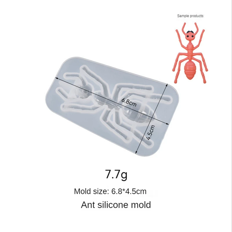 Best Insect Fondant Moulds, Bug Cake Decoration Silicone Moulds Gecko/Centipede/Spider/Scorpion/Ant/Insect Epoxy Moulds