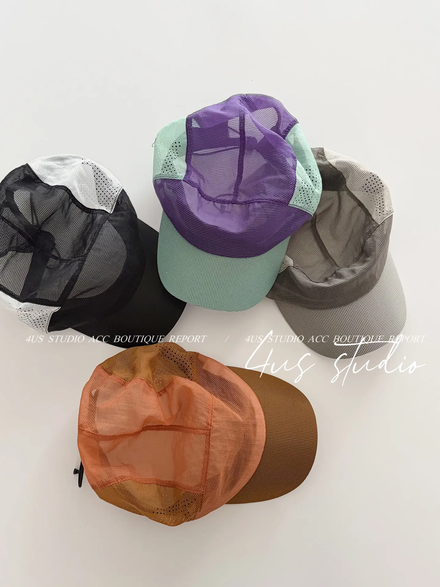 Summer Breathable Mesh Lightweight Quick Dry Baseball Cap for Women Outdoor Sports Sun Hat Face Slimming Dad Hat
