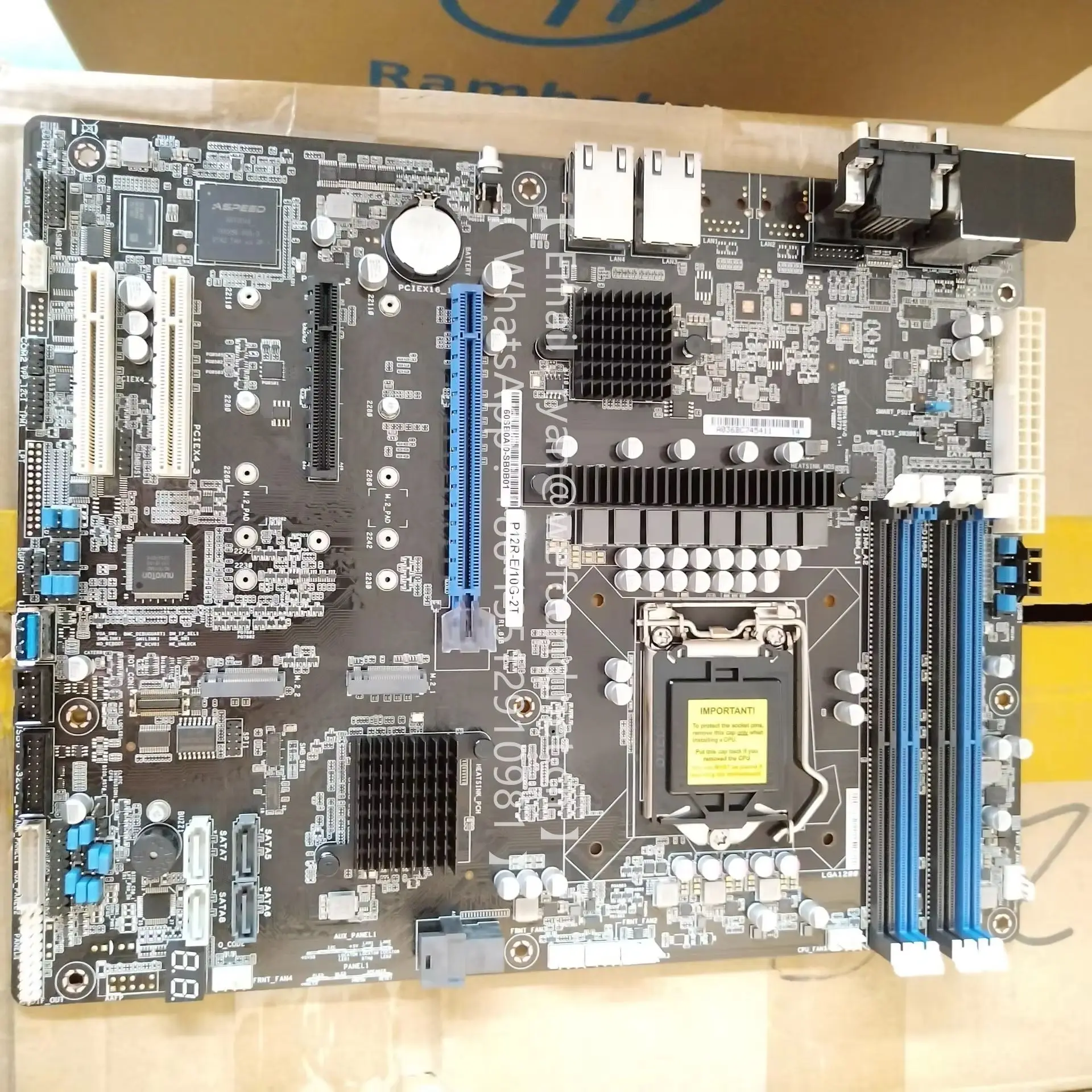 

P12R-E/10G-2T PC / SERVER BOARD