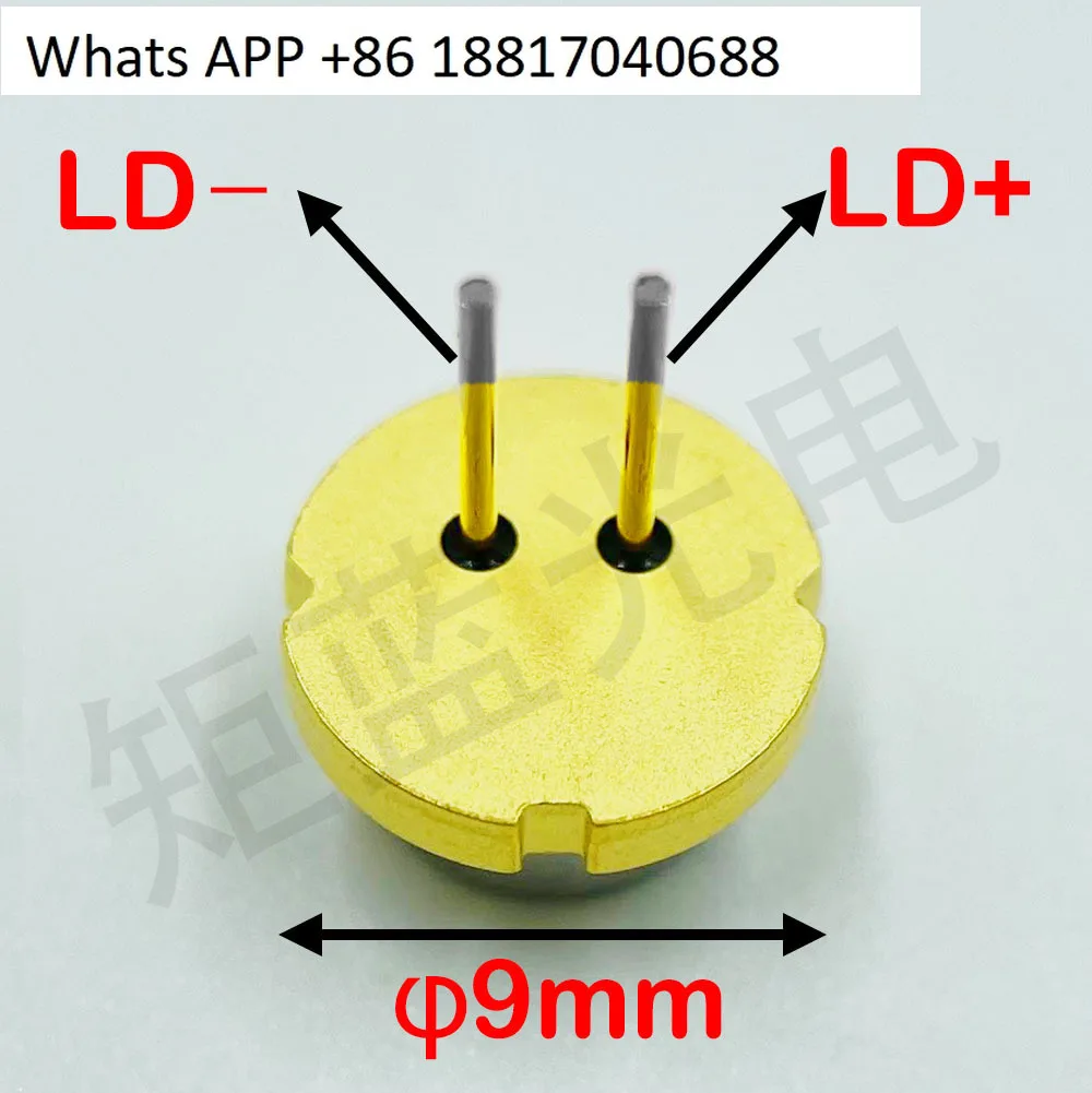 Original 9mm NUBM4C 445nm 7W Blu-ray, alta potência, diodo