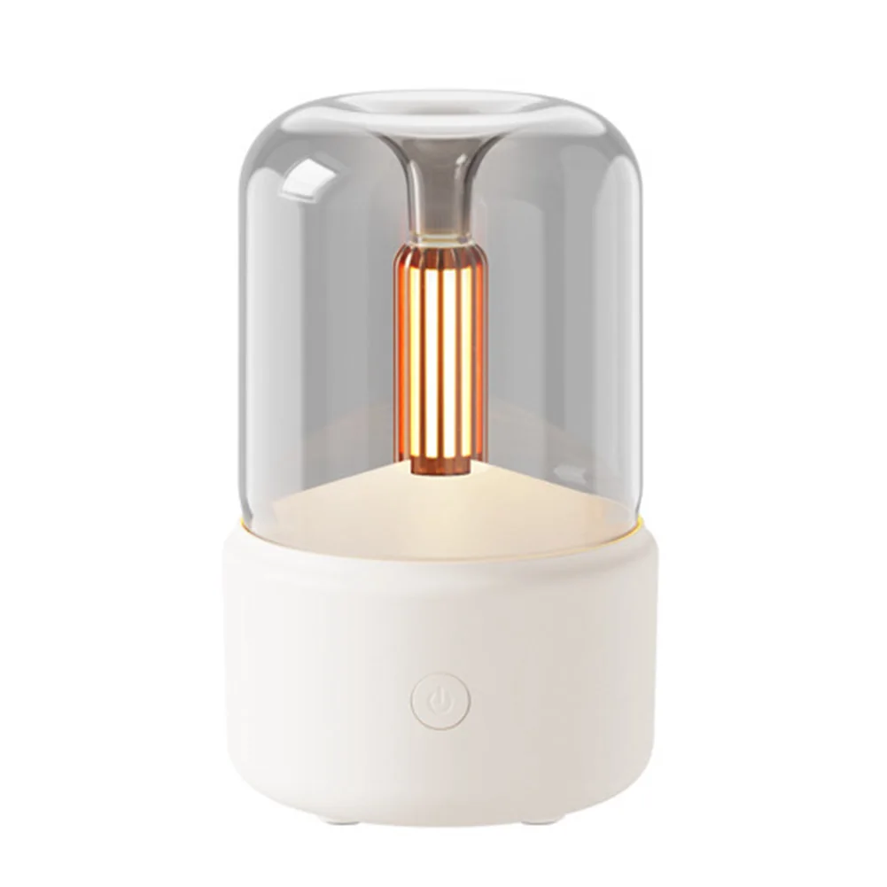 Air Quality Improvement Essential Oil Diffuser Candle Essential Oils Black Aroma Diffuser Ambient Glow for nightlight