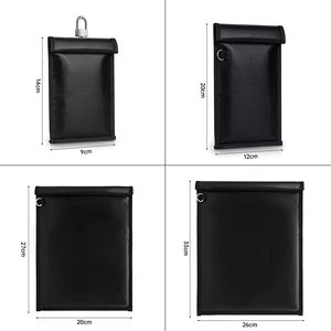 Car Key Signal Shielding Bag, Waterproof, Fireproof, RFID Blocking Pouch Faraday Bag, RF Signal Blocker, Mobile Phone Case 10 Main Sales Mobile Signal Block - №5