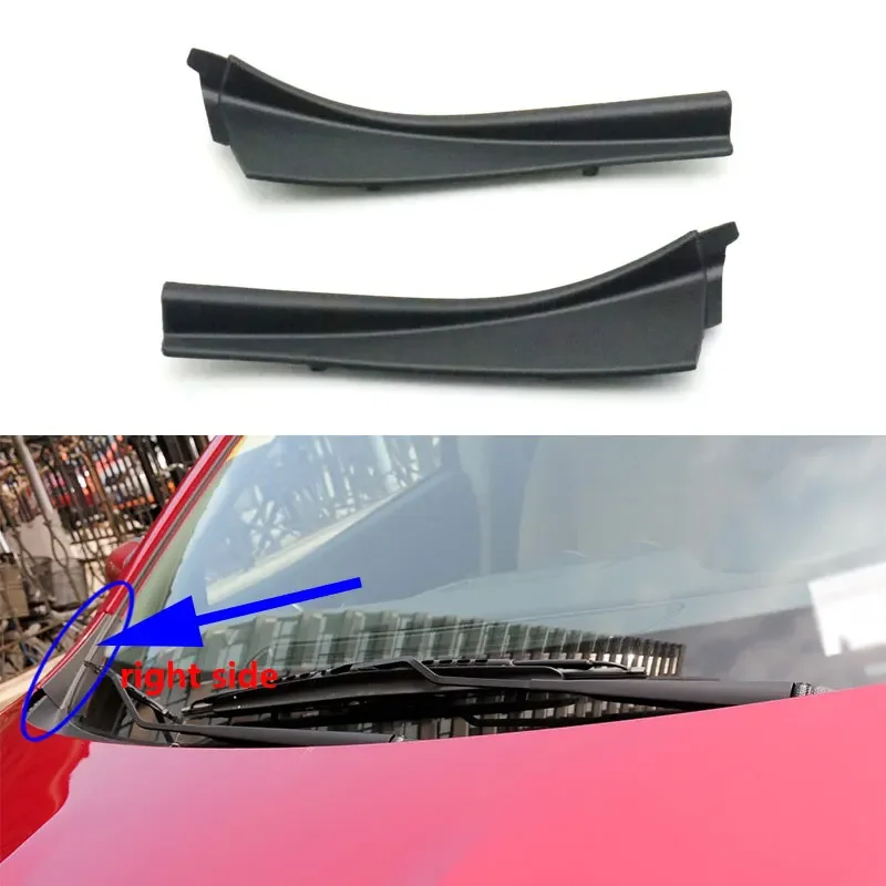 For Nissan Qashqai J10 2007 2008 2009 2010 Front Windshield Wiper Cowl Trim Water Deflector Plate Neck  Panel