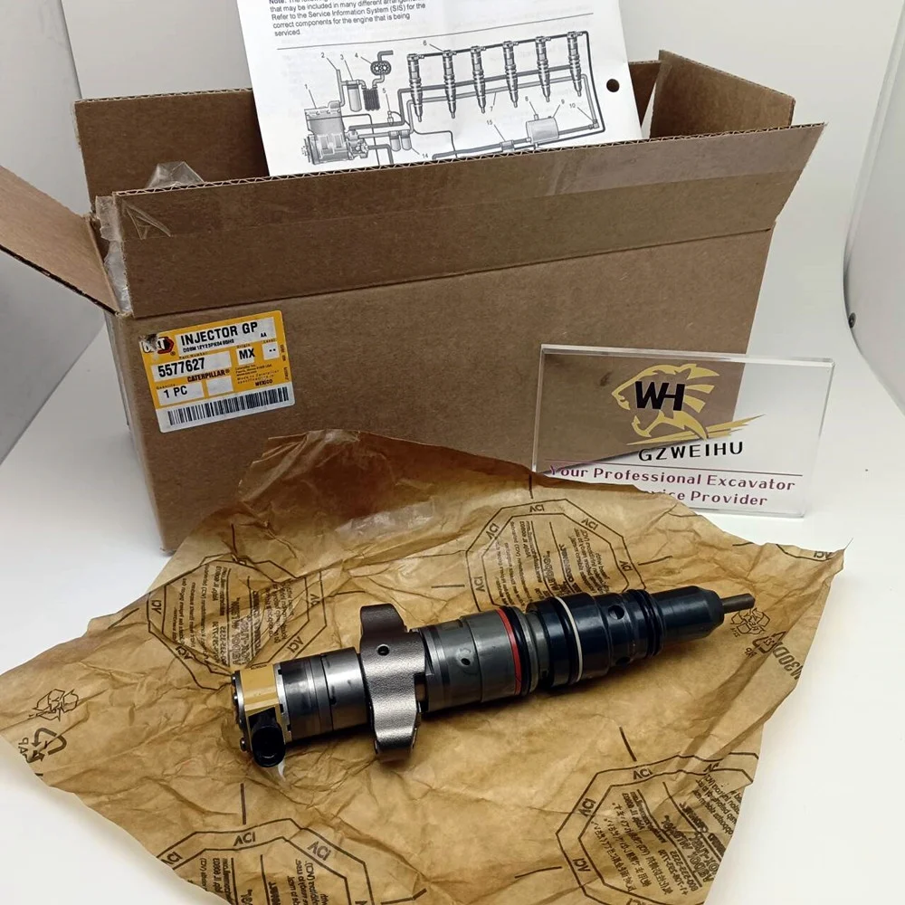 

Gold seller Genuine Caterpillar Parts Cat C7 Injector 5577627 557-7627 for Caterpillar C7 C9 Fuel Injector