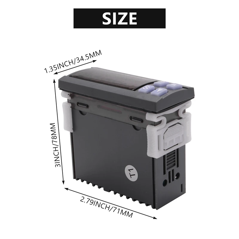 4X LILYTECH ZL-6231A, controlador de incubadora, termostato con temporizador multifuncional