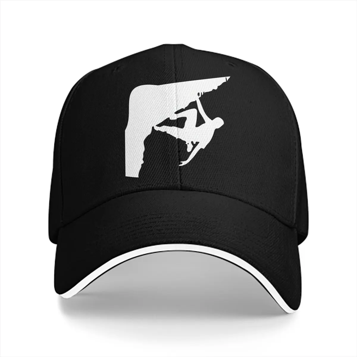 Washed Men's Baseball Cap Climber Trucker Snapback Caps Dad Hat Mountain Climber Golf Hats