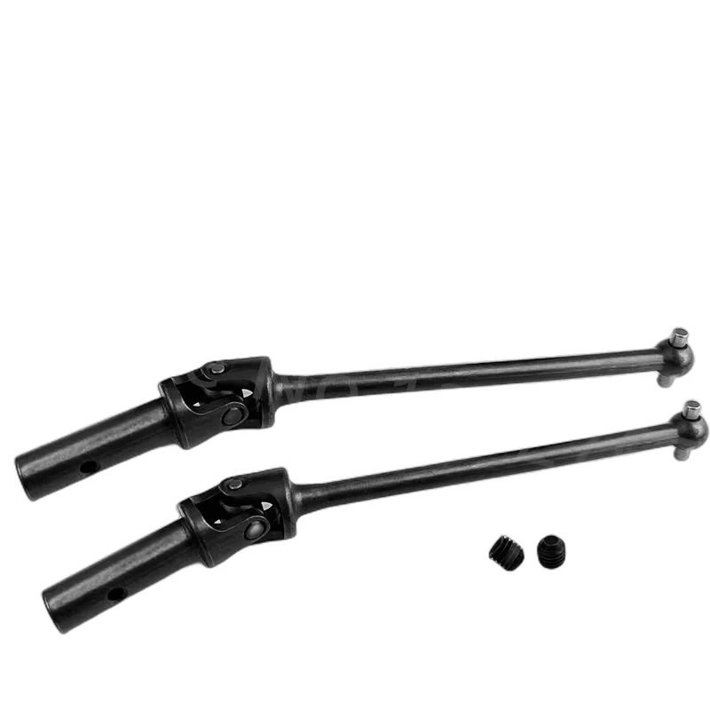 2Pcs Metal FS ATOM 1/8 RC Car Spare Parts 128mm Front Universal Drive Shaft CVD 312809 Accessories