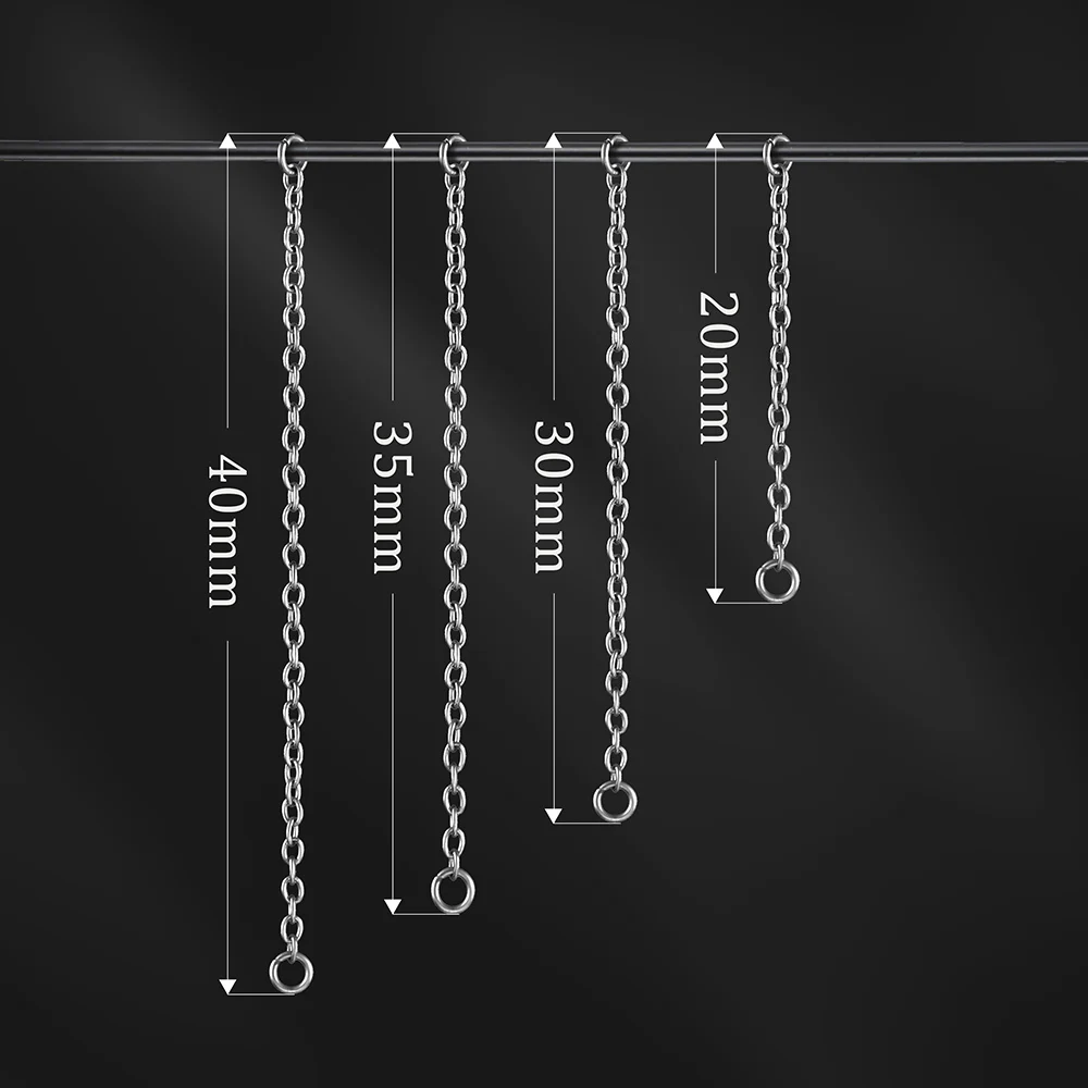 Titanium Piercing Connector Chain Link for Ear Stud