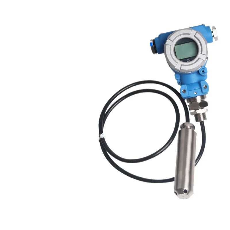 Submersible Hydrostatic Level Transmitter, 316 Stainless Steel Anti-corrosion 4-20mA Level Sensor for Sewage & Fire Water Tank