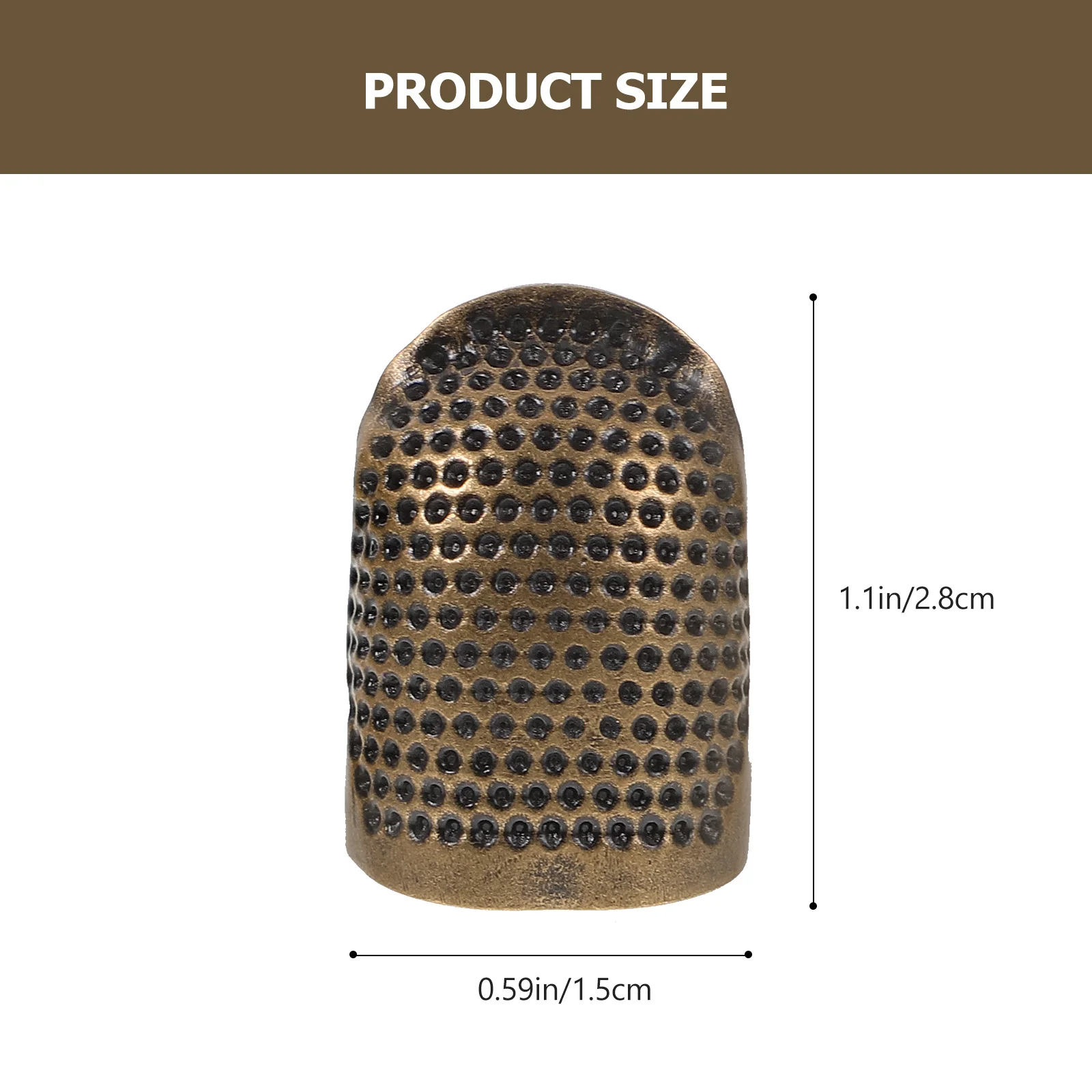 2 مجموعات الخياطة الكشتبانات سبيكة حماة الاصبع DIY بها بنفسك اللحف التطريز المعادن الكشتبانات إصبع يغطي خفيفة الوزن المحمولة