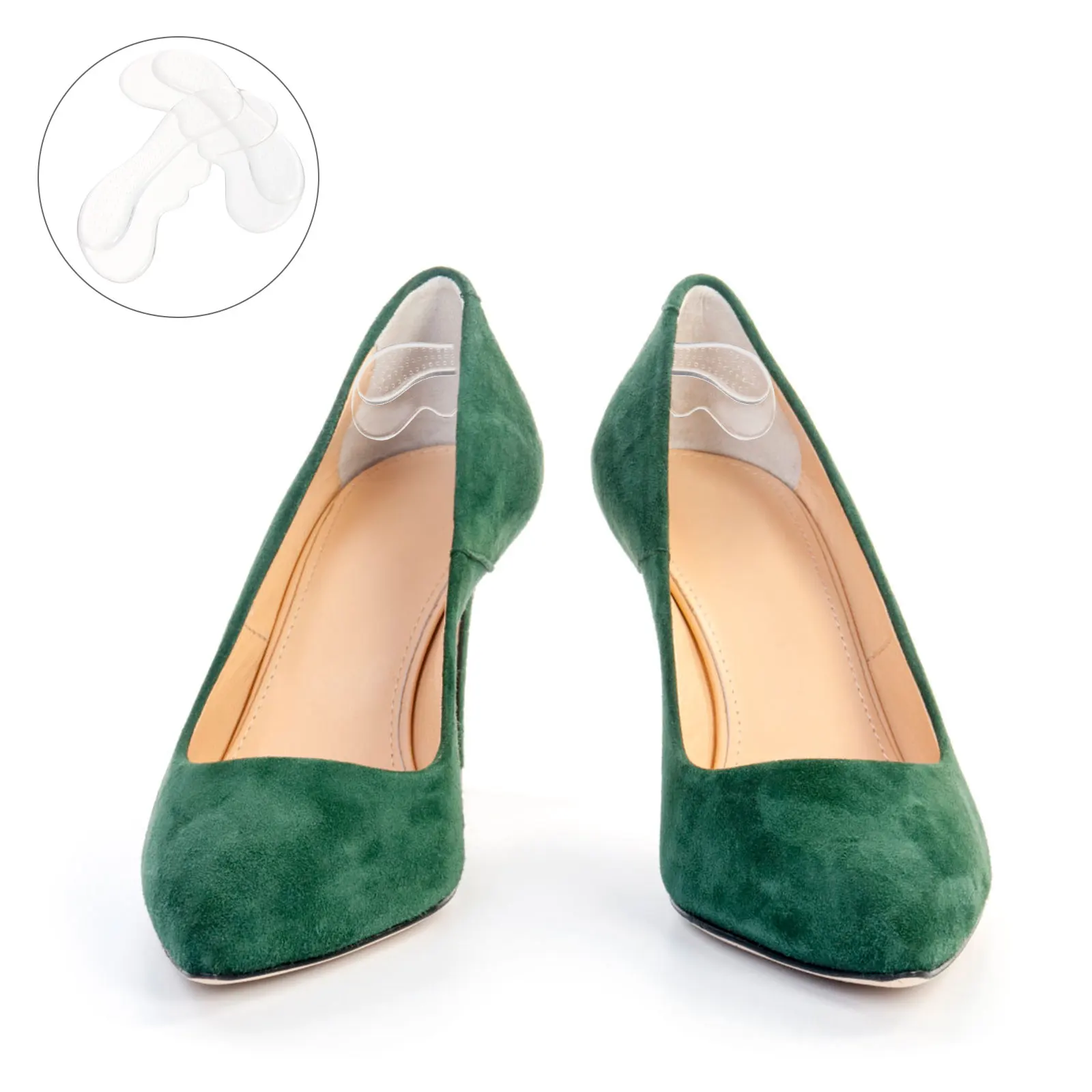 

Self adhesive Heel Pads Anti chafing Thin Breathable Sweat absorbent Portable Daily Cushions Replaceable Liners Shoe