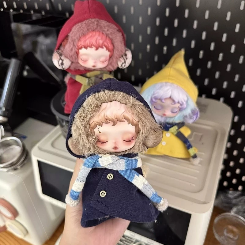 

Sp Light Weaving Garden Baby Clothes Fantasy Magic Robe Winter Music Vinyl Doll Clothes Bag Pendants Decoration Festival Gifts