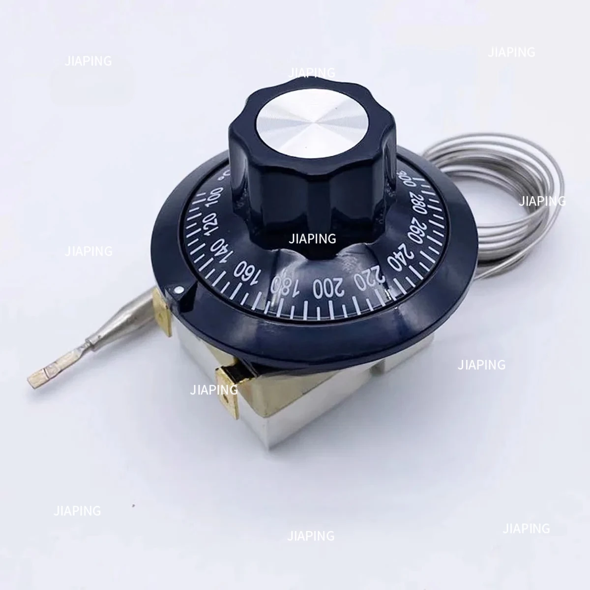 

Suitable for Temperature Controller Thermostat For Stove Fryer ReplacementGriddle Fryer Parts 2 Pins 100-300°C 55.13054.110
