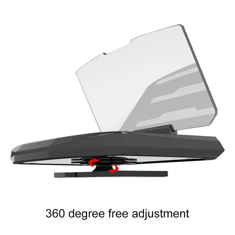 Car HUD Head Up Navigation Display Phone Holder Mount GPS Projector