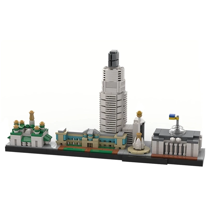 Bricklink Creative City Skyline Architecture Set Vancouver Istanbul Antwerpen MOC Street View House Building Blocks giocattoli regalo