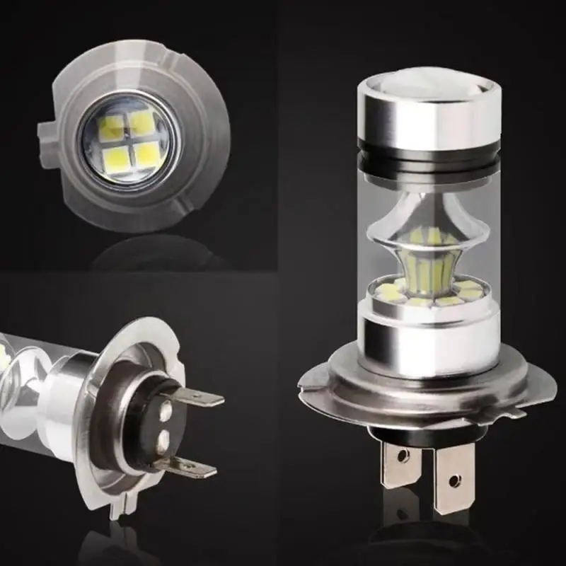 New H7 H4 LED Headlight Conversion Kit Bulbs High Low Beam 100W 6000K Super White 6000K Auto Driving Headlight High Low 12V 24V