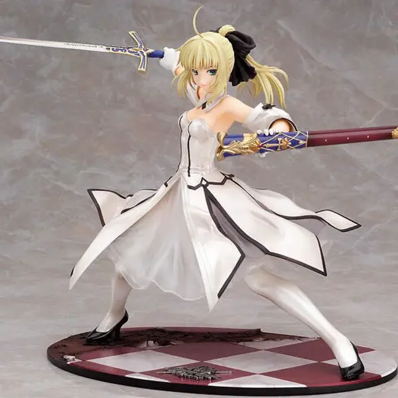 1/7 Scale Japan Anime Action Figure Fate Stay Night Unlimited Codes Saber Lily PVC Cartoon Collectible Model Collection Toy