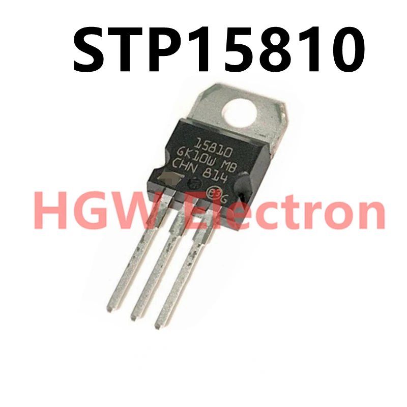 10pcs New and original STP15810 Screen printing:15810 TO-220 110A 100V MOSFET Electric vehicle controller STP15810 TO220 15810