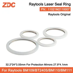 보호 렌즈 용 ZDC Raytools 오리지널 씰 링 32.2*24*3.55mm 11021M2110007, BT240S BM109 BM111 Raytools 파이버 레이저 헤드