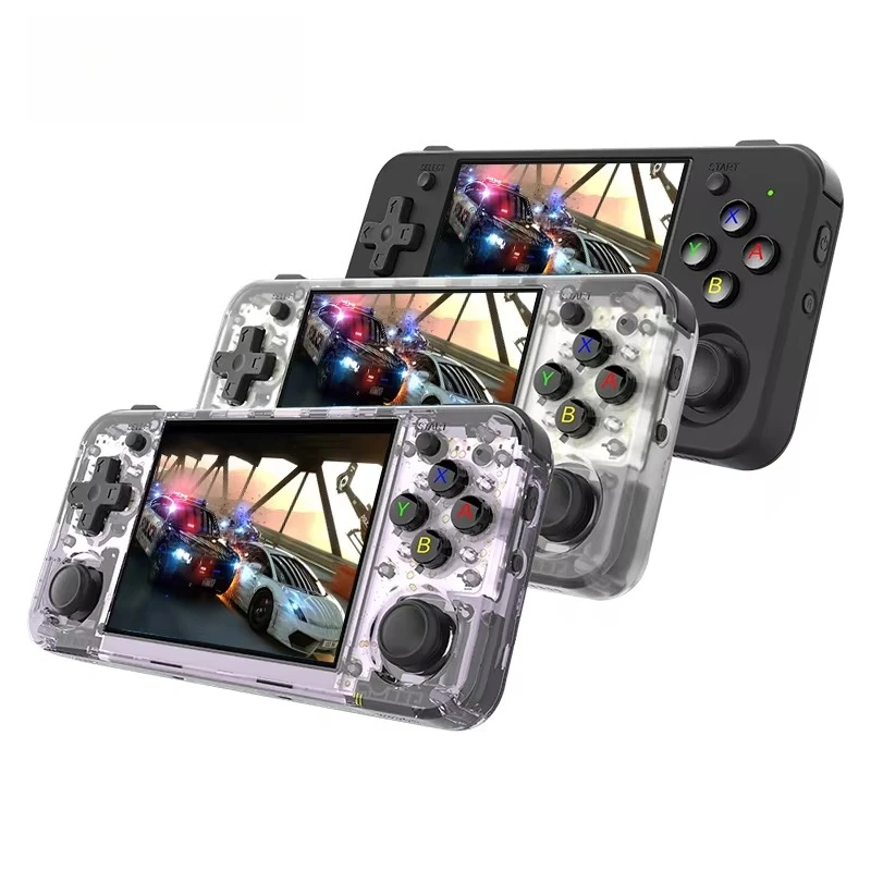 

J RG35XX H Handheld Game Console Classic Retro Game Console 64GB Portable Handheld Game Player