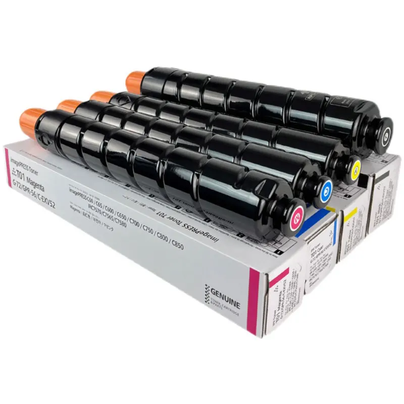 1set Original T01 Toner Cartridge for Canon C60 910 C600 C650 C660 C700 C710