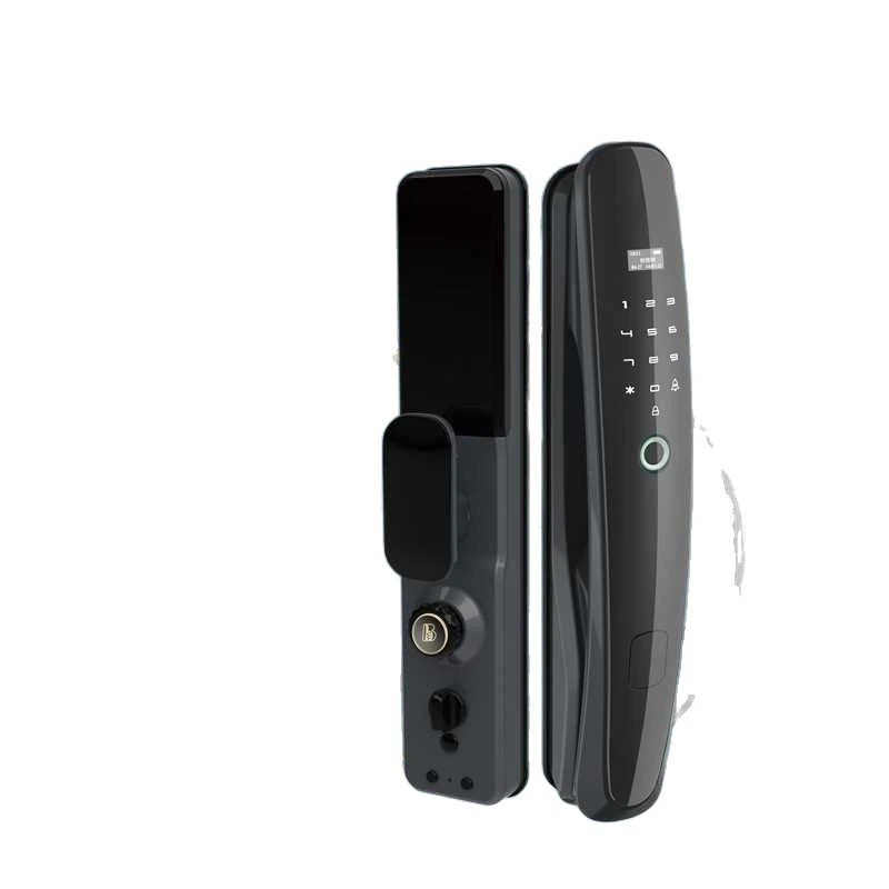 3D facial recognition automatic fingerprint lock household anti-theft door password lock
